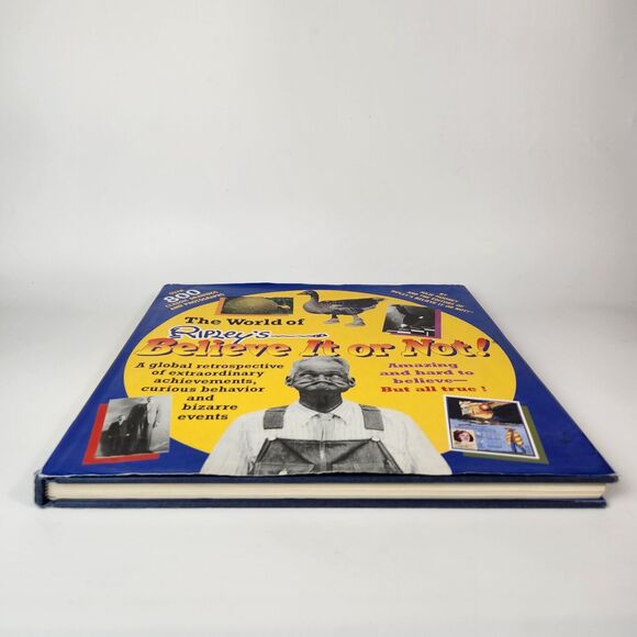 The World Of Ripleys Believe It Or Not Hardcover Book 1999 Bizarre Extraordinary - Picture 3 of 11